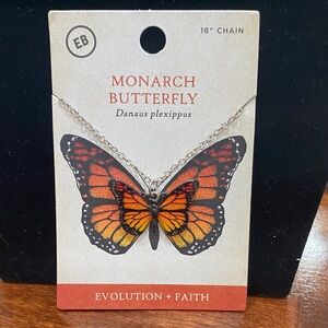 Monarch Butterfly Necklace